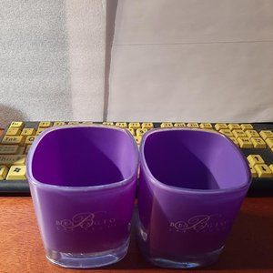 Bellagio Las Vegas Casino Vip Souvenir Cup Set 2 PreLoved Good Conditio